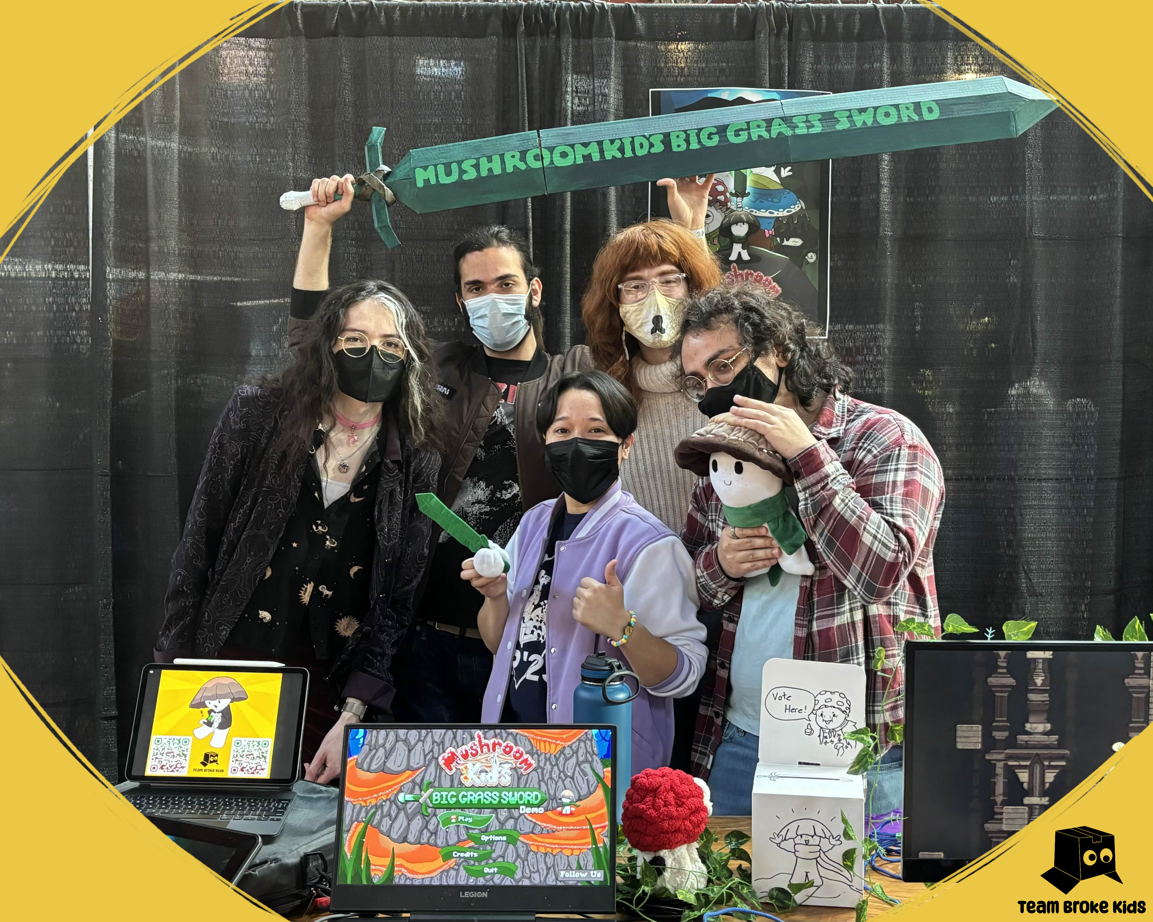 Team Broke Kids at BostonFIG